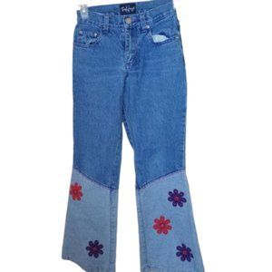 Friends Embellished Hippy Jeans Girl Size 8 LN